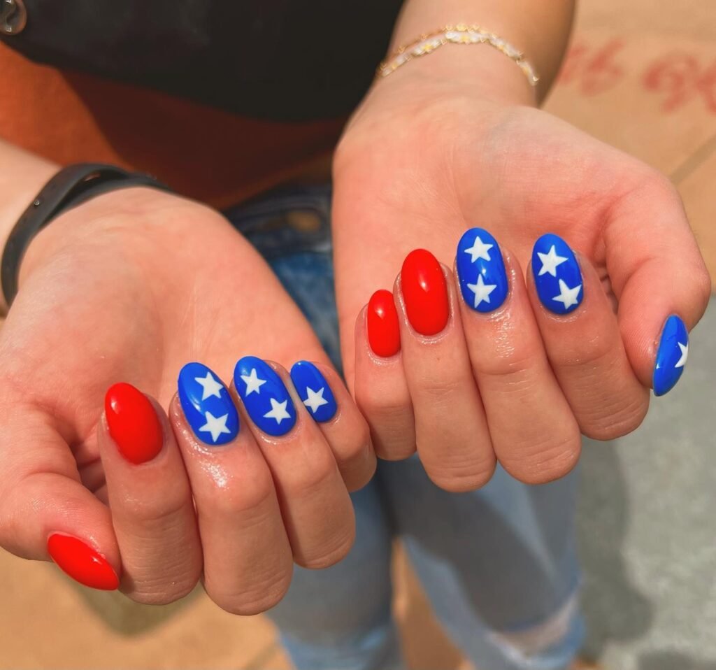 23 Cute July Nail Ideas That Are Absolutely Stunning july nail ideas1 (11)