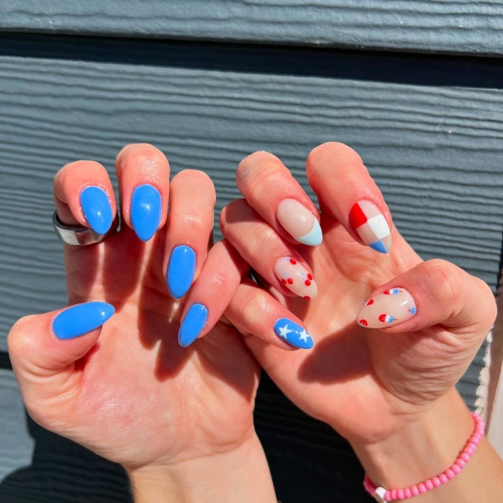 23 Cute July Nail Ideas That Are Absolutely Stunning july nail ideas1 (20)