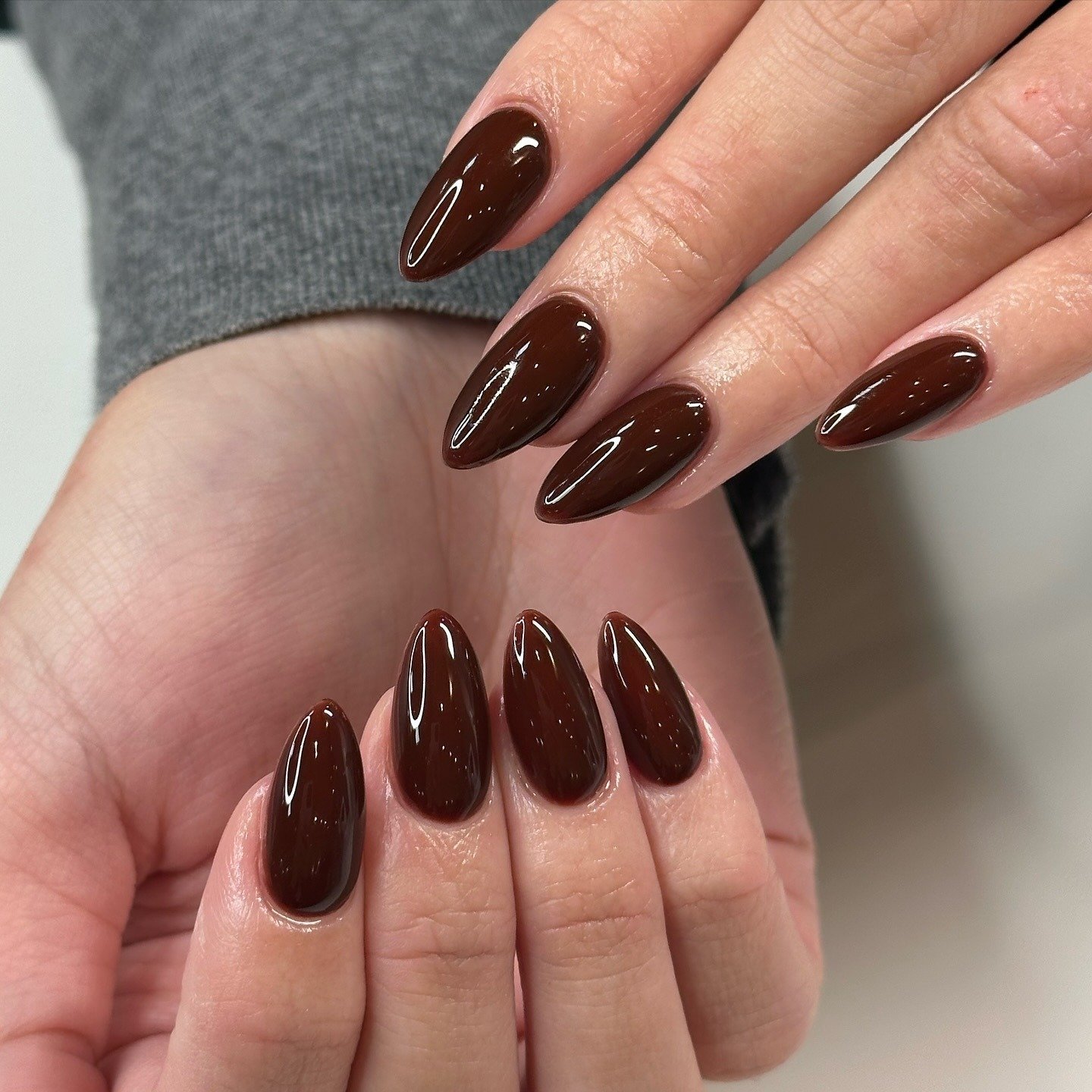 Brown Nails Are the Perfect Fall Mani—20 Gorgeous Ideas brown nail ideas 11
