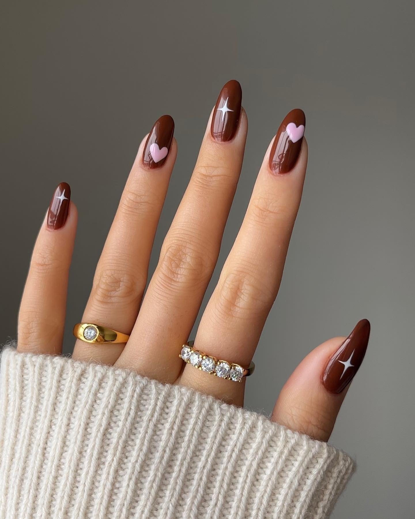 Brown Nails Are the Perfect Fall Mani—20 Gorgeous Ideas brown nail ideas 4