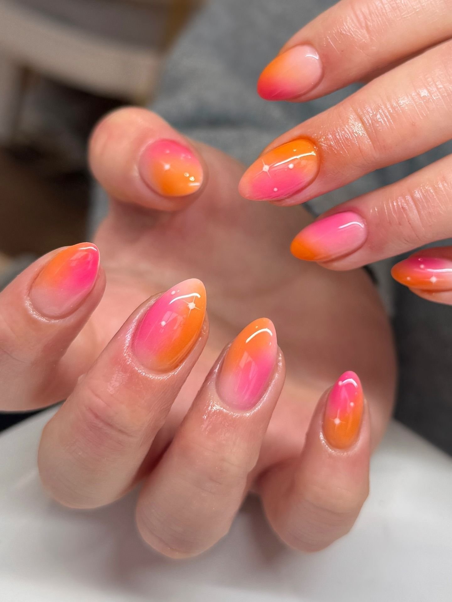 20 Orange Nails You'll Want to Copy This Year orange nail ideas 3 4