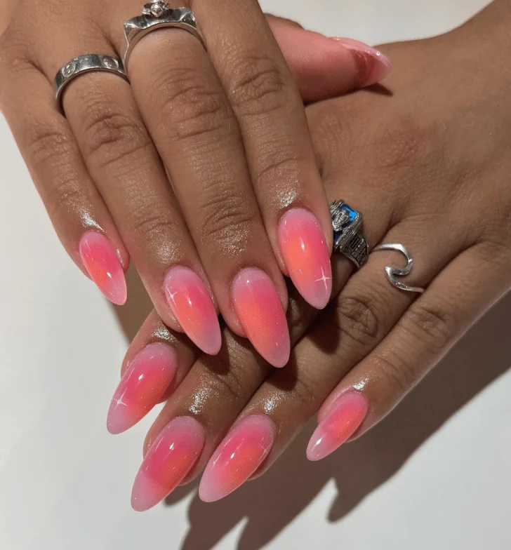 22 Sunset Nail Ideas: Best Designs, Colors and Trends to Try sunset nail ideas 16