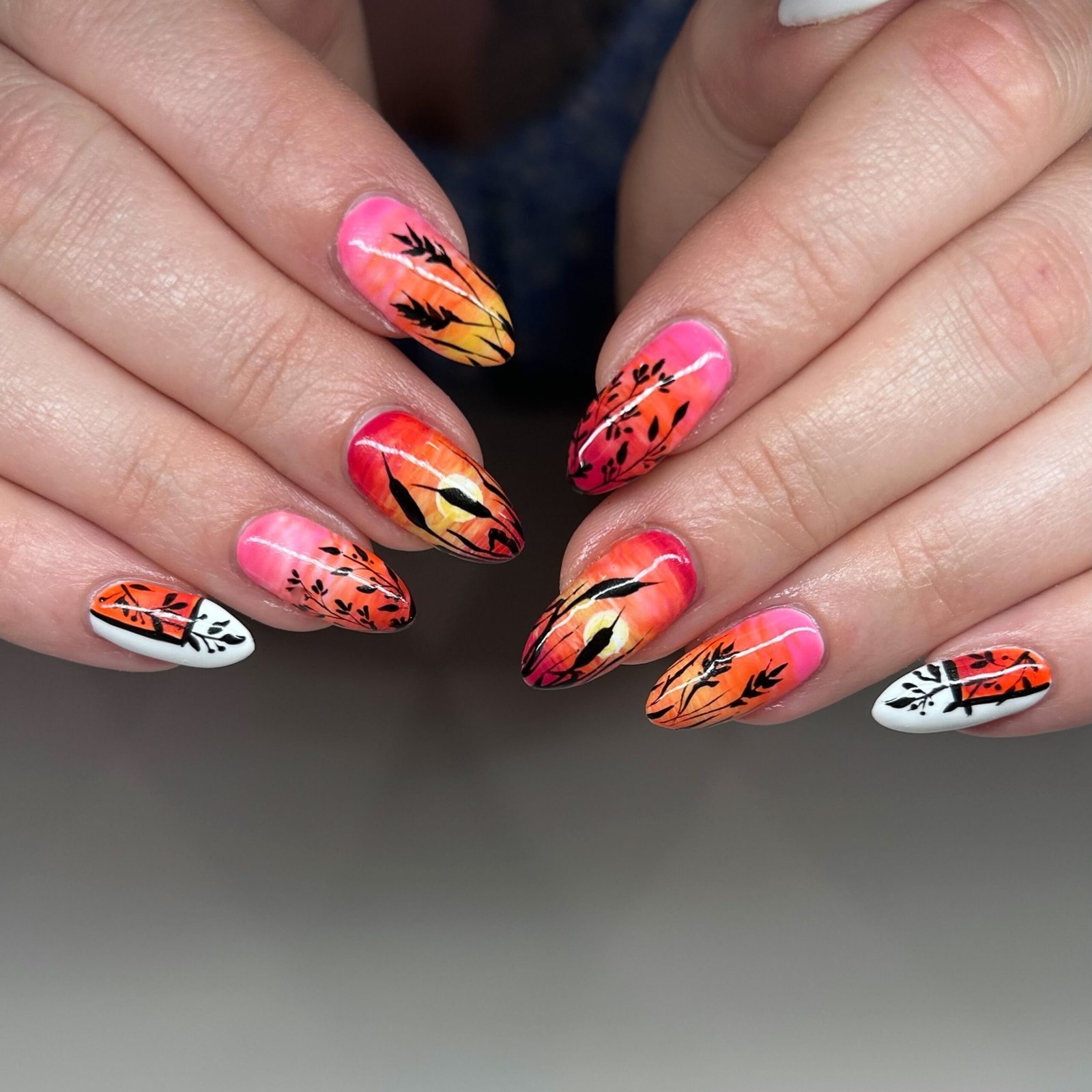 22 Sunset Nail Ideas: Best Designs, Colors and Trends to Try sunset nail ideas 20 scaled
