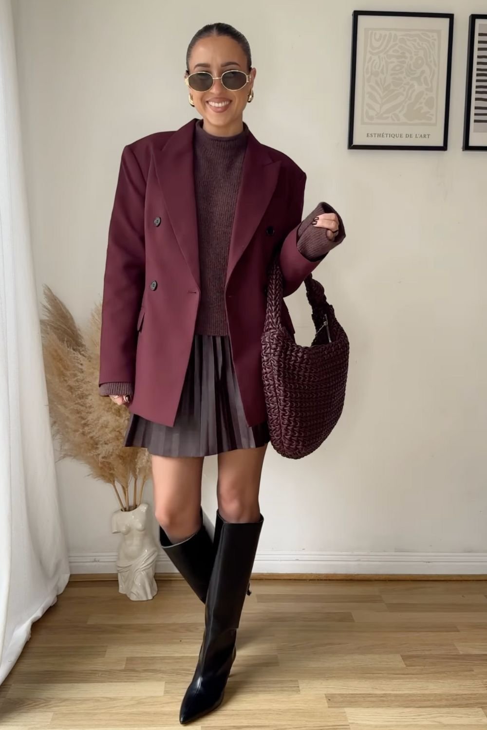 burgundy fall outfit ideas 777 2