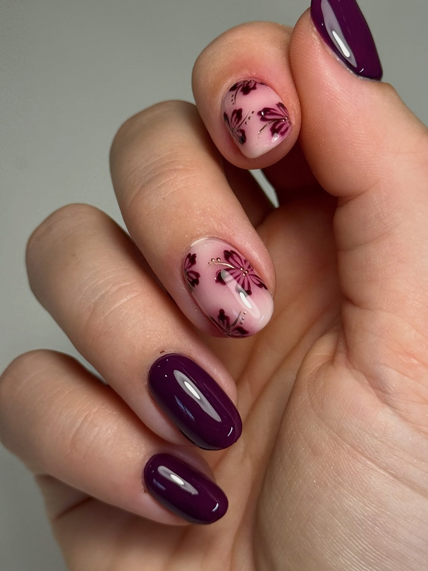 22 Burgundy Fall Nails: Easy and Stylish Autumn Nail Looks imageye burgundy fall nails 15