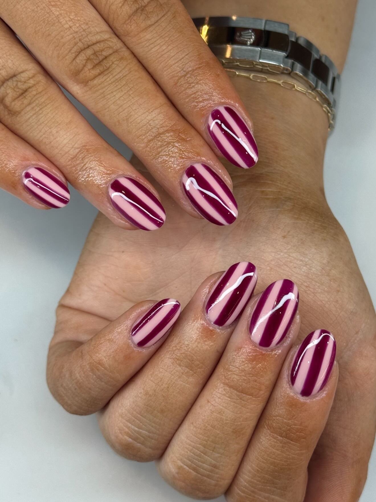 22 Burgundy Fall Nails: Easy and Stylish Autumn Nail Looks imageye burgundy fall nails 7