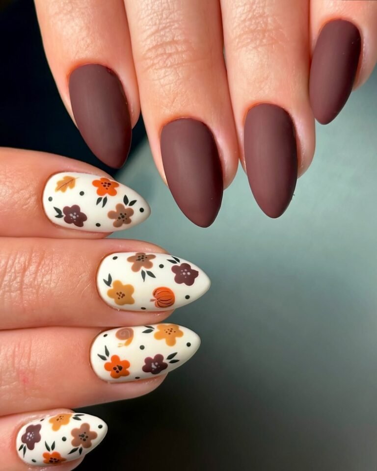 matte nails