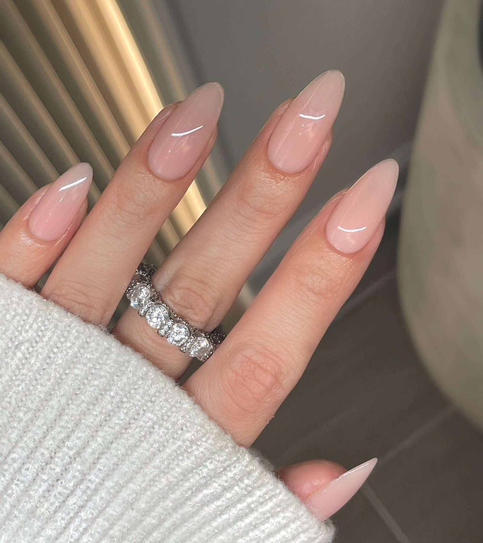 21 Nude Nail Designs You'll Never Regret Trying nude nails 14 scaled